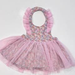 mezzo piano 花柄チュールエプロンのサムネイル