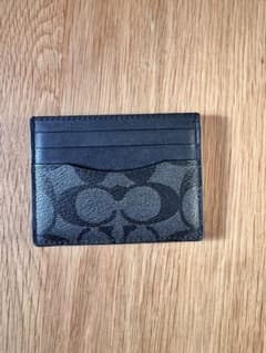 COACH コーチ 定期入れ パスケース ブラックのサムネイル
