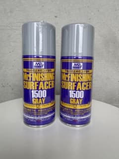 Mr.フィニッシングサーフェイサー1500グレー　170ml B527 2本のサムネイル