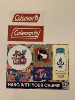 チャムス　コールマン　ステッカー　非売品のサムネイル