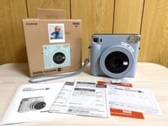 FUJIFILM チェキ本体 instax square sq1 ブルー おまけのサムネイル