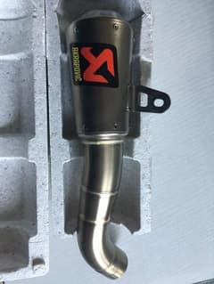 アクラポビッチスリップオンマフラー R25.MT25.R3.MT3用のサムネイル