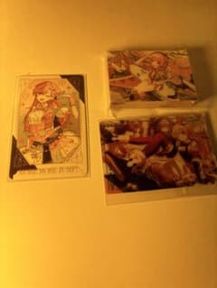 MORE MORE JUMP! 桃井愛莉 カード アクリルブロックセットのサムネイル
