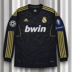 11/12 レアル・マドリード アウェイ 長袖サッカーシャツ 22 ディ
