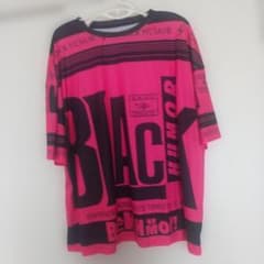 ふうこ様専用です。オーバーサイズ Tシャツ ブラックユーモア ピンクのサムネイル