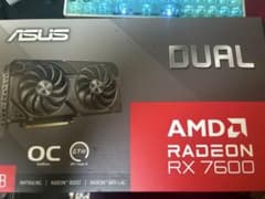 ASUS DUAL AMD RADEON RX 7600 OC Editionのサムネイル
