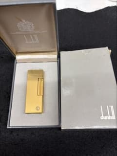 dunhill ダンヒル ローラー ガスライター ゴールド 箱付き ヴィンテージのサムネイル