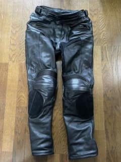 パンチングレザーパンツ　バンクセンサー取り付け可　ブーツアウトのサムネイル