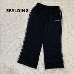 SPALDING スポルディング ジャージ パンツ 黒 LL スポーツランニングのサムネイル