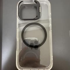 iPhone16Proケース MagSafe対応 スタンド機能付き クリアのサムネイル