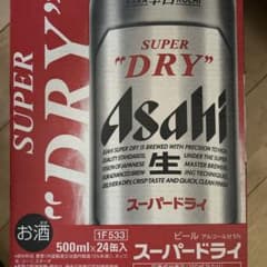 アサヒ スーパードライ 500ml 24本のサムネイル