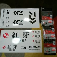 シールとジグヘッドのセットのサムネイル