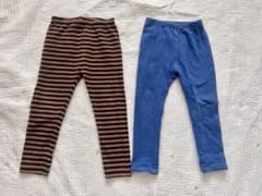 ユニクロレギンスパンツ100センチ2枚セットのサムネイル