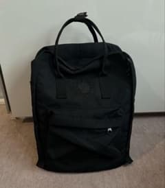 Fjällräven Kånken rekanken 16L オールブラックのサムネイル