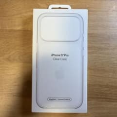 [신품] Apple iPhone 17 Pro 클리어 케이스 순정