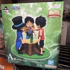 ワンピース 一番くじ A賞 エース＆サボ＆ルフィ フィギュアのサムネイル
