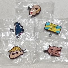 クレヨンしんちゃん カプセルヘアクリップ ガチャ マカオのサムネイル