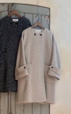 ネストローブnest Robe＊ウールループツィードコート ネストローブnest Robe＊ウールループツィードコート - メルカリ