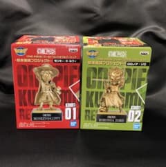 美品】ワンピース 熊本復興プロジェクト ルフィ＆ゾロ フィギュア 2体