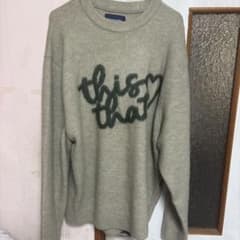 thisisneverthat ベージュニット Lのサムネイル