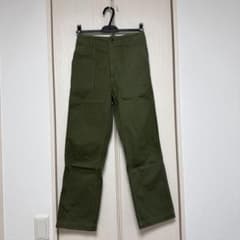 SLOBE IENA オリーブグリーン ワークパンツのサムネイル