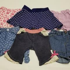 【送料込】90女の子まとめ　ズボン　キュロットのサムネイル
