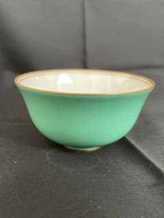 加藤春鼎作黄瀬戸花入共箱付き新品未使用陶器花瓶茶道具|mercari