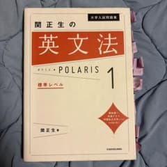 大学入試問題集 関正生の英文法ポラリス[1 標準レベル]のサムネイル