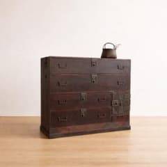 和箪笥 チェスト M057 古道具 古家具 ビンテージ アンティーク レトロ