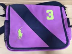 RALPH LAUREN ショルダーバッグ パープル ネイビーのサムネイル