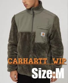 CARHARTT WIP フリースジャケット Mサイズ オリーブグリーンのサムネイル
