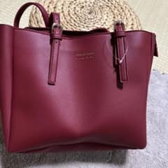 ZORA IS ZORA ハンドバッグ ボルドーのサムネイル