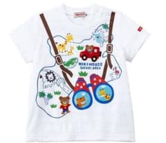 ミキハウス テーマパーク半袖Ｔシャツ   110のサムネイル