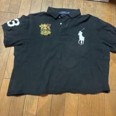POLO RALPH LAUREN ブラック ポロシャツXL swag y2k - メルカリ