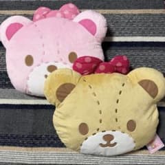 2個セット タイニーチャム フェイスクッション ぬいぐるみ　サンリオ