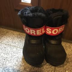 xmas タイムセール☆SOREL キッズスノーブーツ 14.0のサムネイル