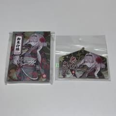 京友禅「椿牡丹文」紅蓮 : ブラックシャドウ 　御朱印帳+絵馬　NIKKE 限定 m64951707053_1.jpg?1783517815