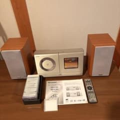 SHARP 1ビットデジタルシステムコンポ　SD-CX3 + MD 22個 SHARP 1ビットデジタルシステムコンポ SD-CX3 + MD 22個 - メルカリ