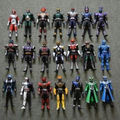 再出品【中古品】★より取り３個販売　仮面ライダーソフビのサムネイル