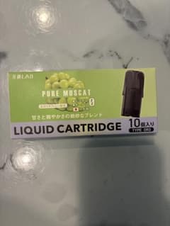 Pure Muscat リキッドカートリッジ 7個入り TYPE DR3のサムネイル