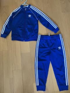 adidas PRIMEBLUE ジャージ 100cm 青のサムネイル