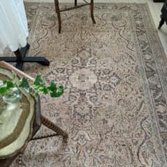 トルコ ヴィンテージラグ A10 超大判 レア ベージュ チャコール グレージュ トルコ ヴィンテージラグ A10 超大判 レア ベージュ チャコール