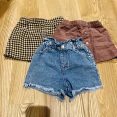 女の子 パンツ3点セットのサムネイル