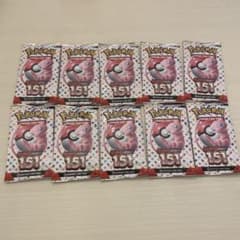 ポケモンカード 151 未開封パック 10パックセット 英語版 - メルカリ