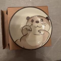 カワウソ デザイン 小皿 醤油皿のサムネイル