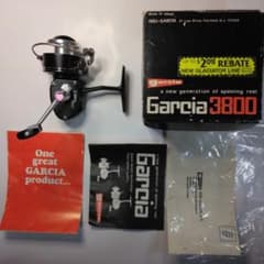 ABUGarcia 3800 スピニングリール ABU..Garcia 3800 スピニングリール 本体、箱取説、他、 - メルカリ