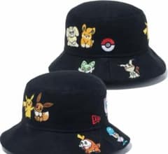 新品 Kid's ニューエラ ポケモン コラボ イーブイ バケハ Ｍ/Ｌ 新品 Kid's ニューエラ ポケモン コラボ イーブイ バケハ - メルカリ