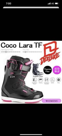 DEELUXE COCO LARA  ブーツ 熱成型  ID サーモインナーのサムネイル