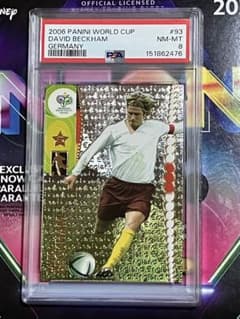 PSA8 デビッド・ベッカム(RC) 2006 PANINI WORLD CUP - メルカリ