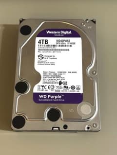 Western Digital Purple HDD 4TB WD40PURZ - メルカリ